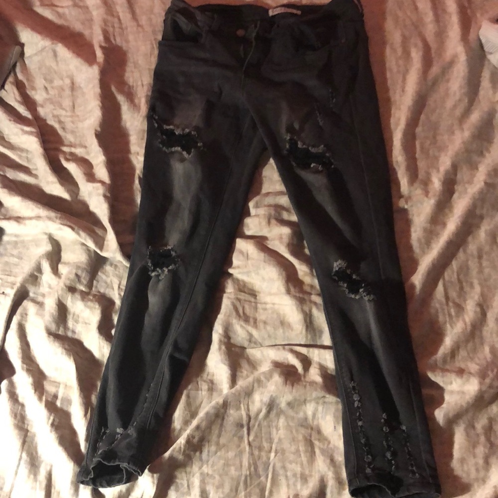 Black Ripped Jeans
